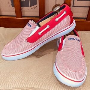 Nautica Premium Skipper Boat Shoes.